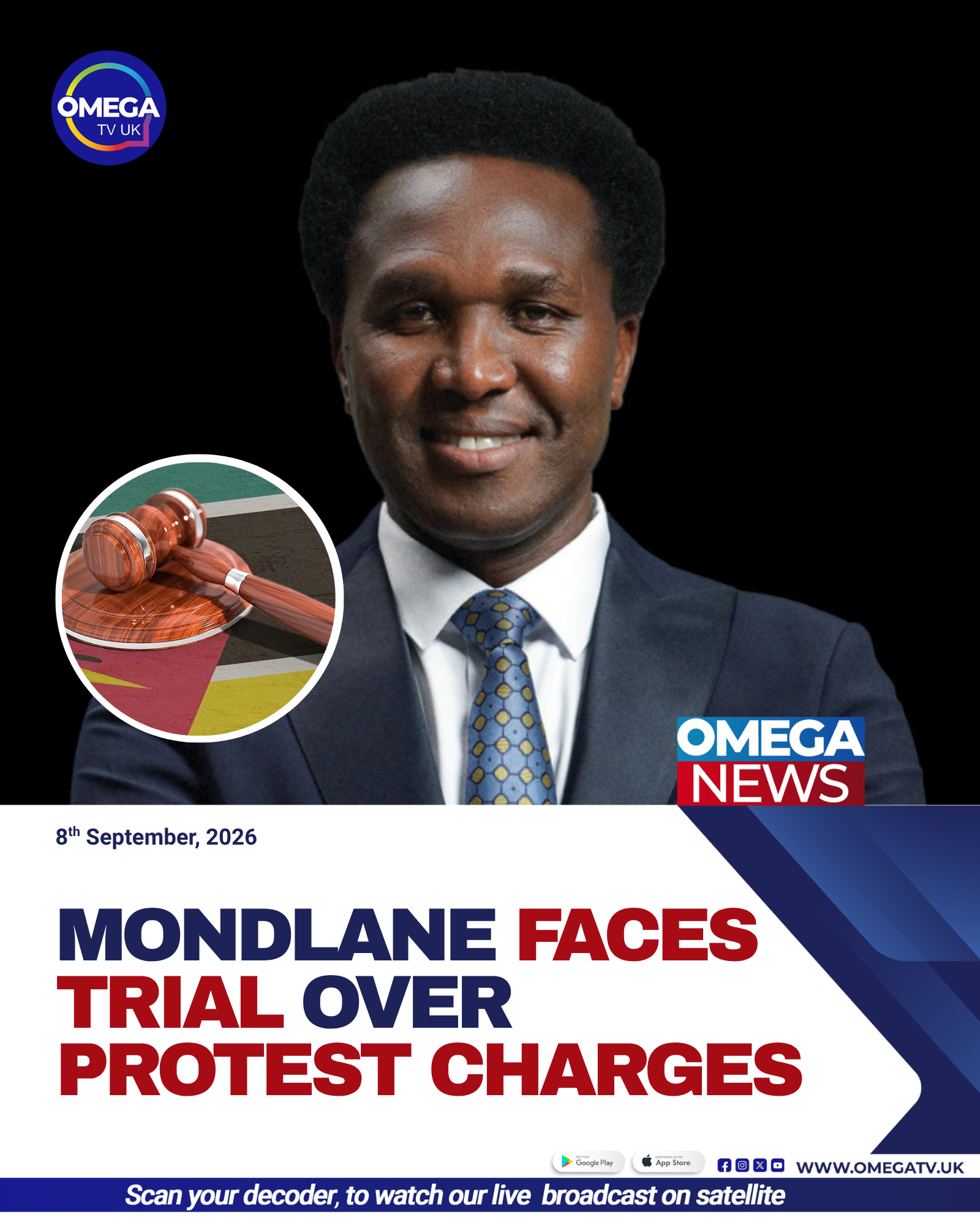 Mondlane Faces Trial Over Protest Charges