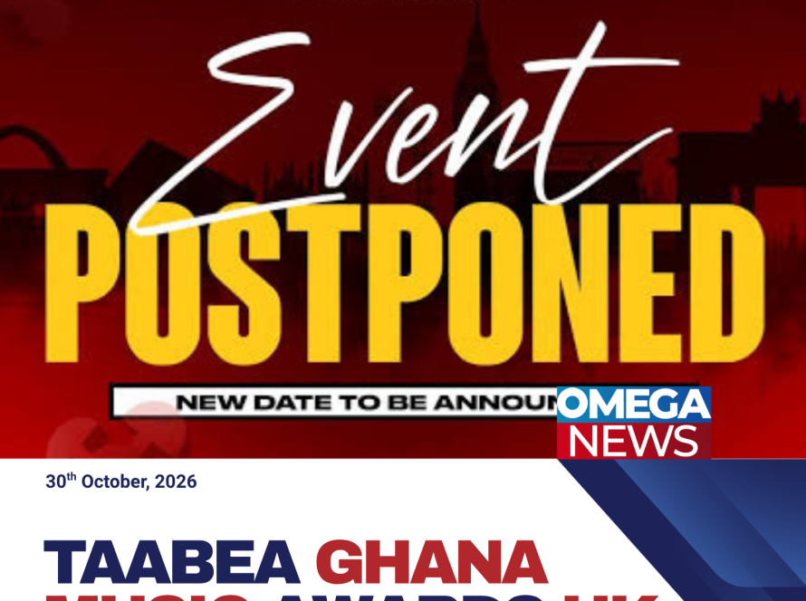Taabea Ghana Music Awards UK Postponed