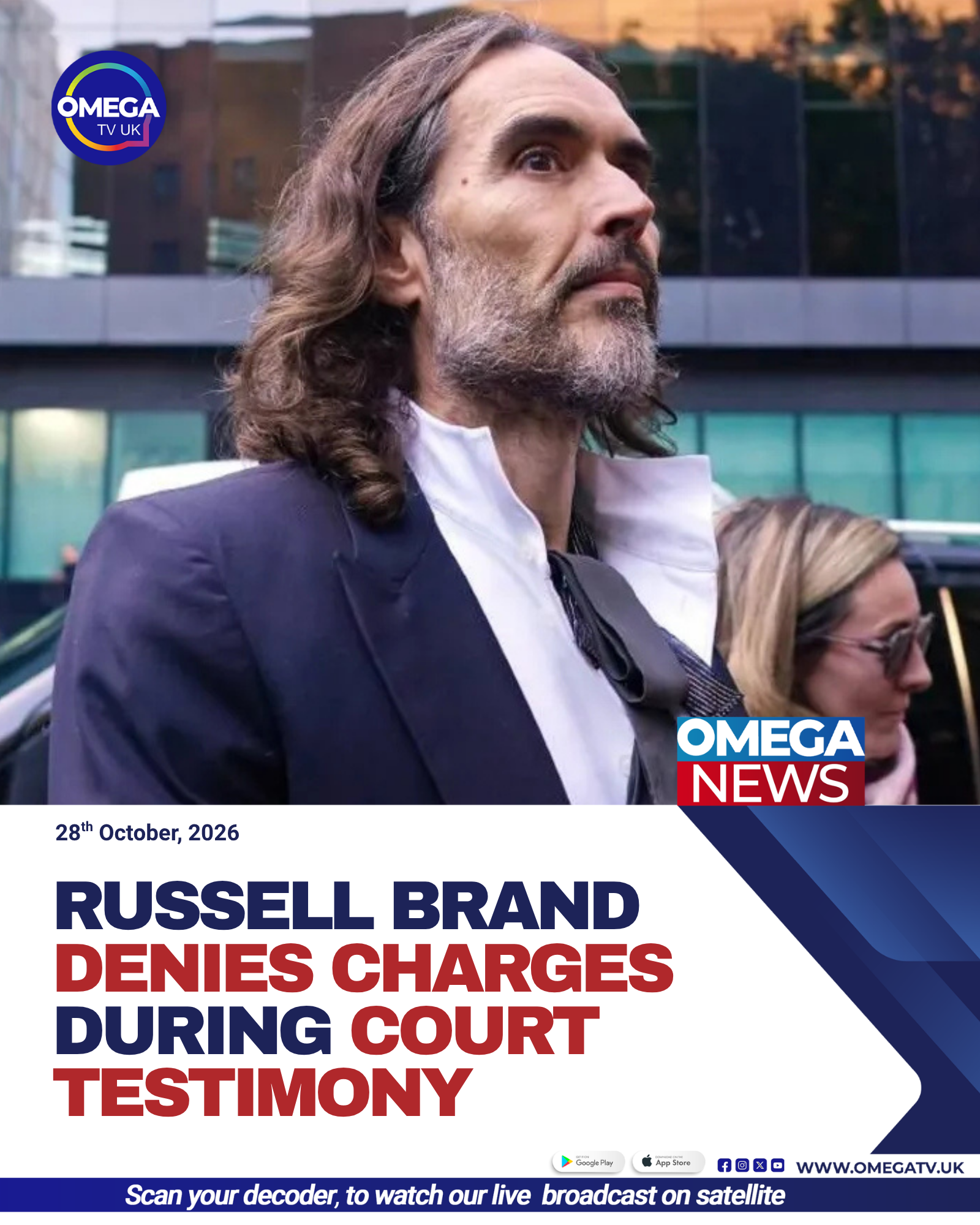 Russell Brand Denies Charges During Court Testimony