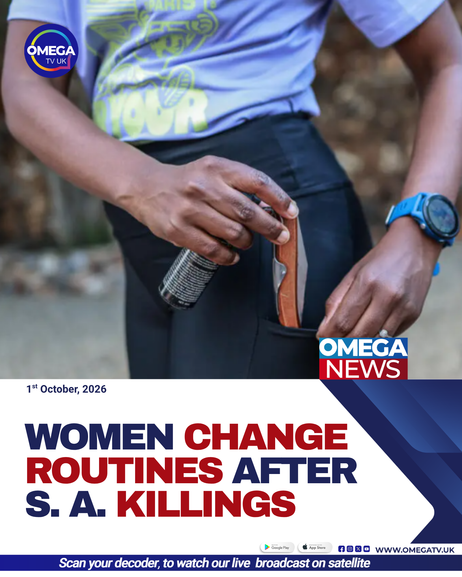 Women change routines after South Africa killings