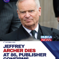British Novelist Jeffrey Archer Dies Aged 86