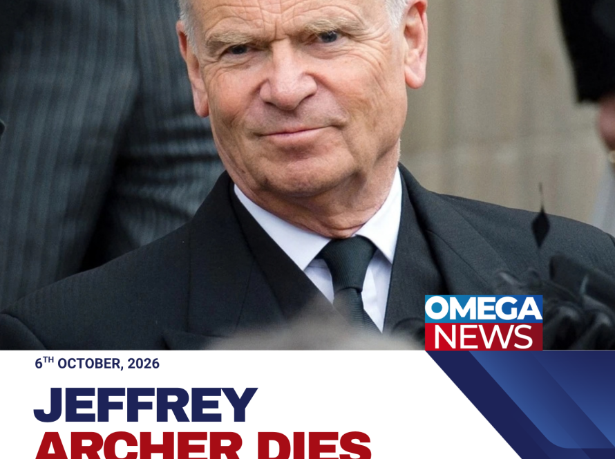Jeffrey Archer Dies Aged 86, Publisher Confirms