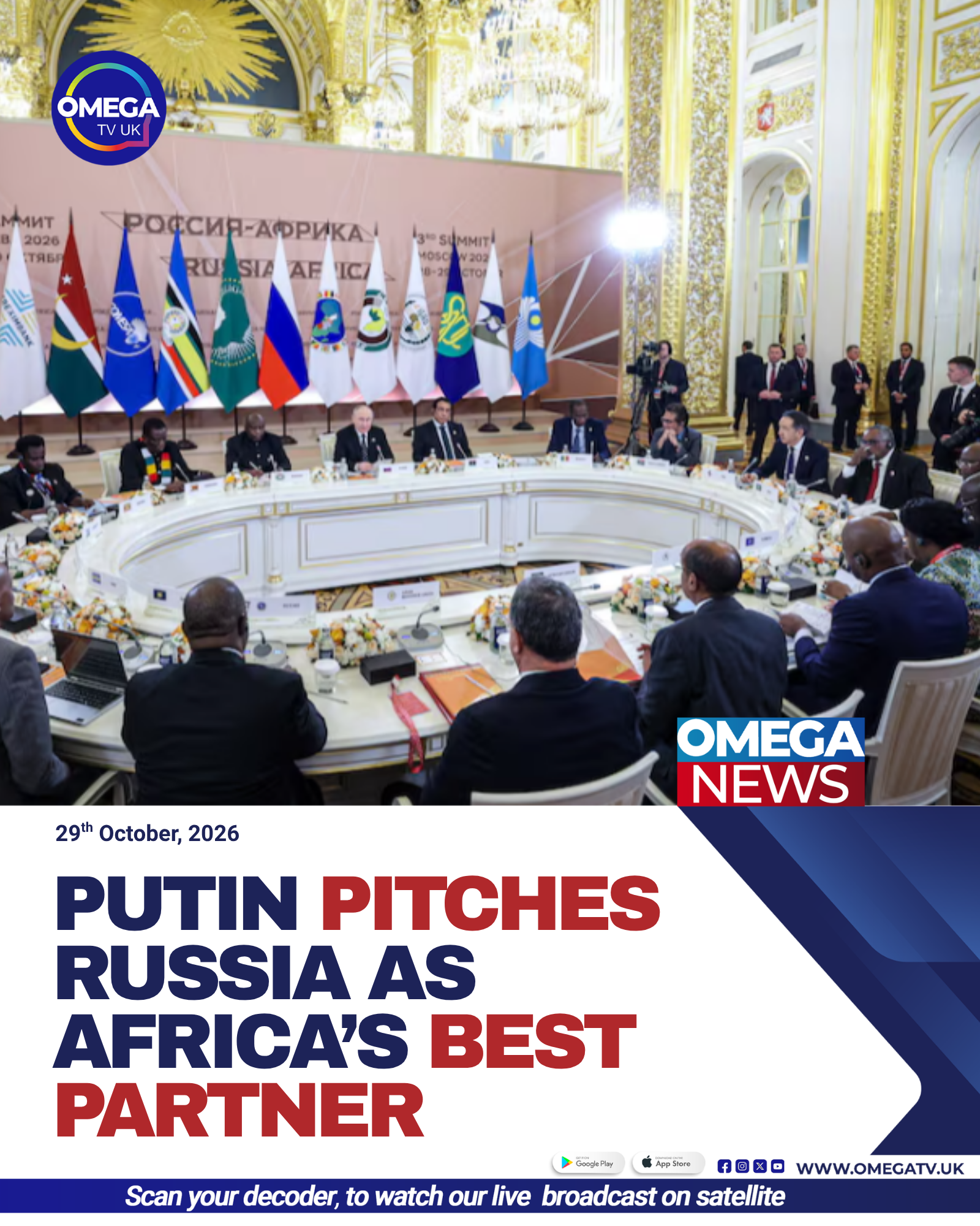 Putin Pitches Russia as Africa’s Best Partner