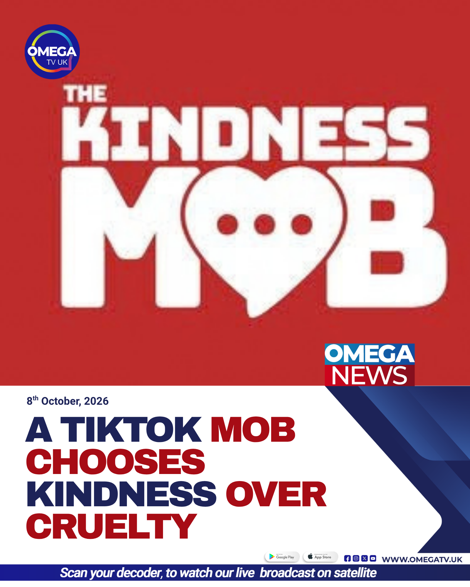 A TikTok mob chooses kindness over cruelty