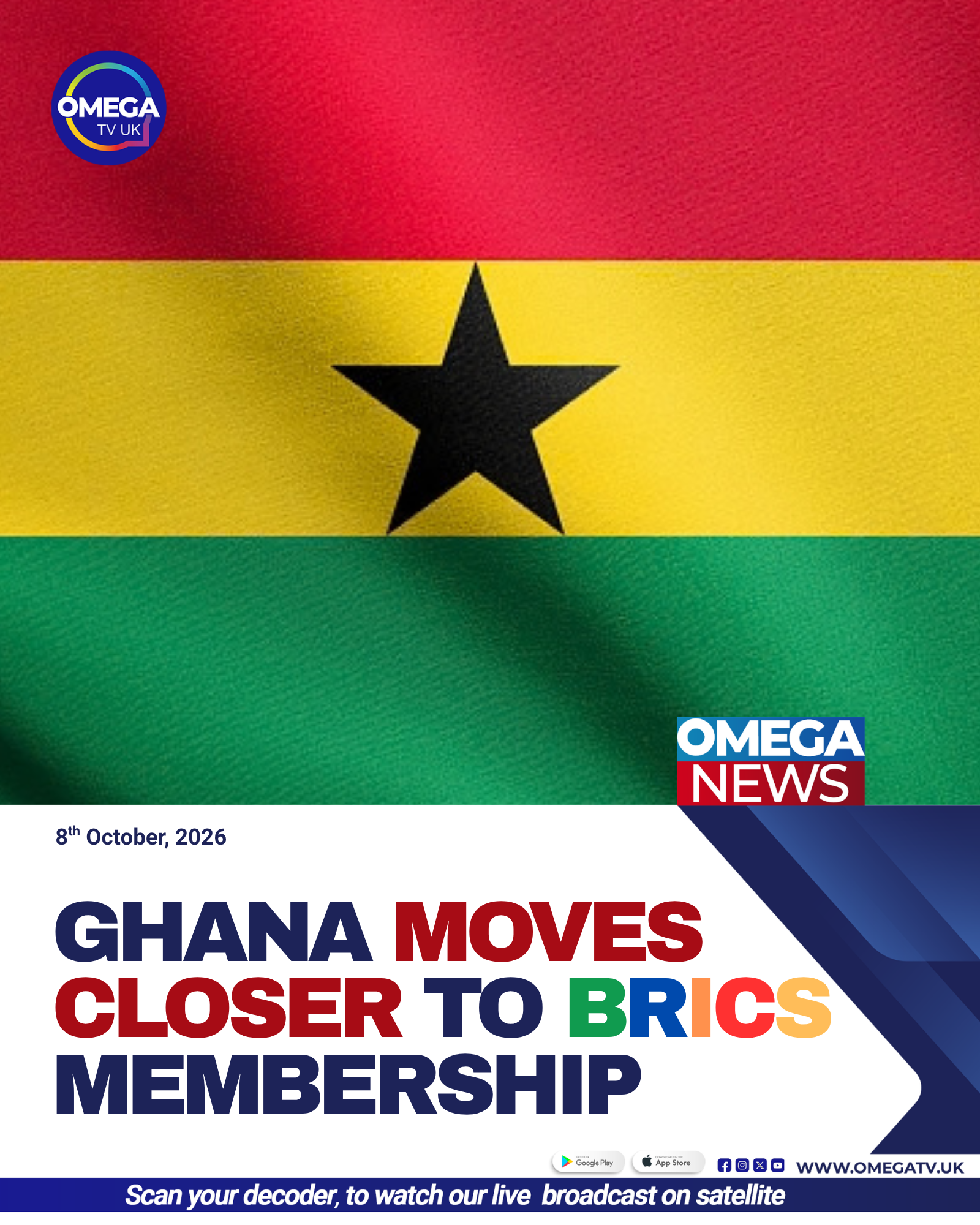 Ghana Moves Closer To BRICS Membership
