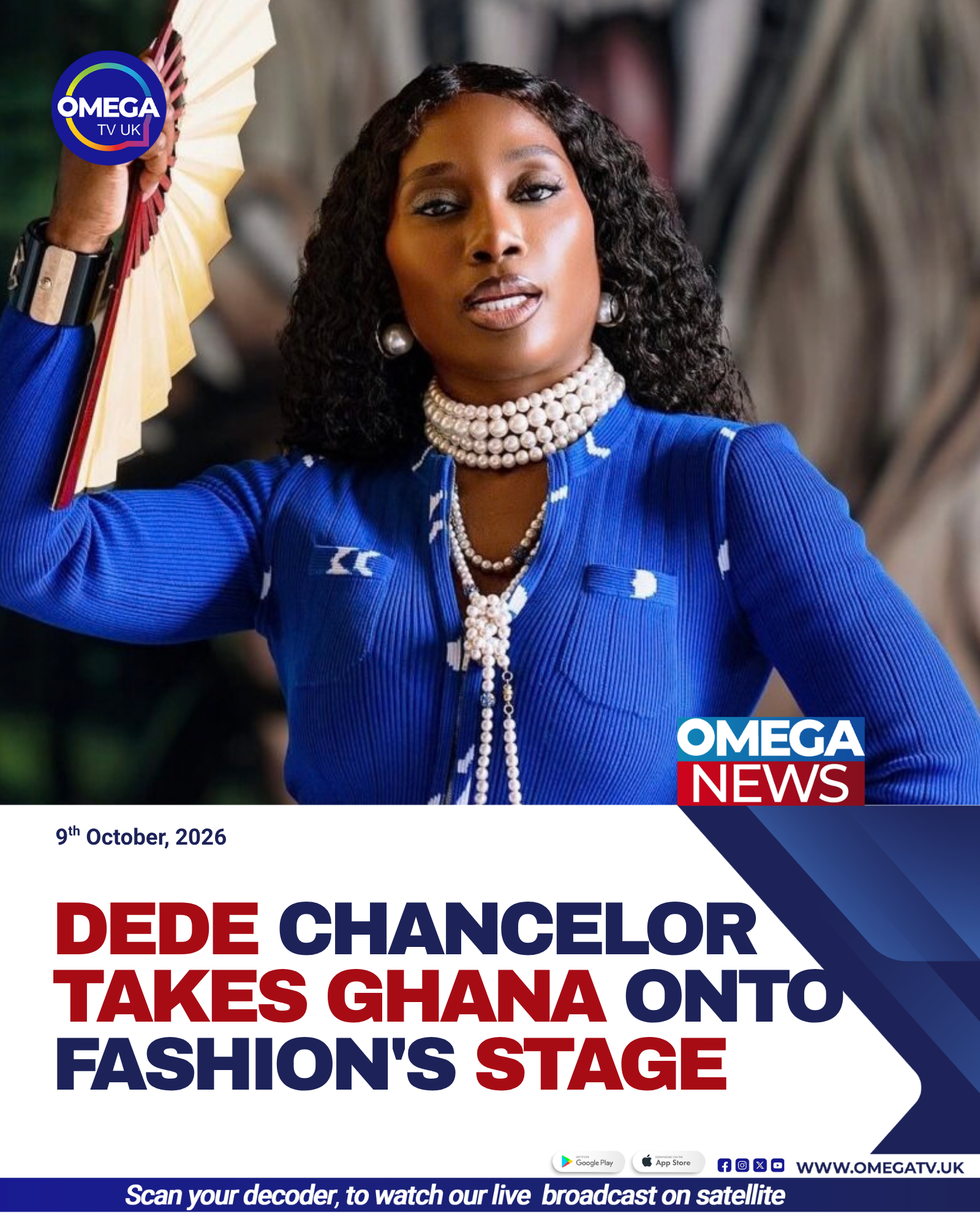 Dede Chancelor takes Ghana onto fashion's stage