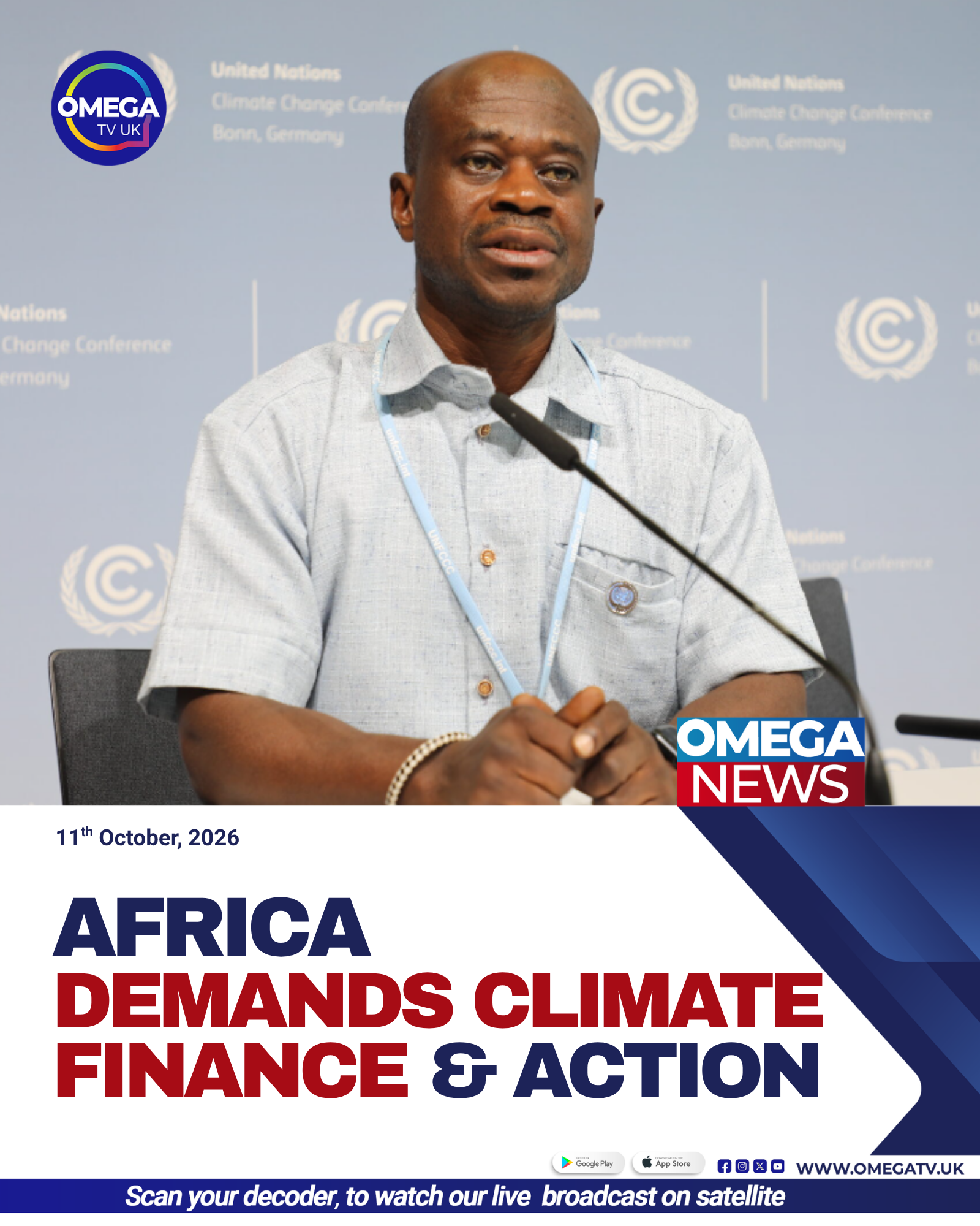Africa Demands Climate Finance and Action