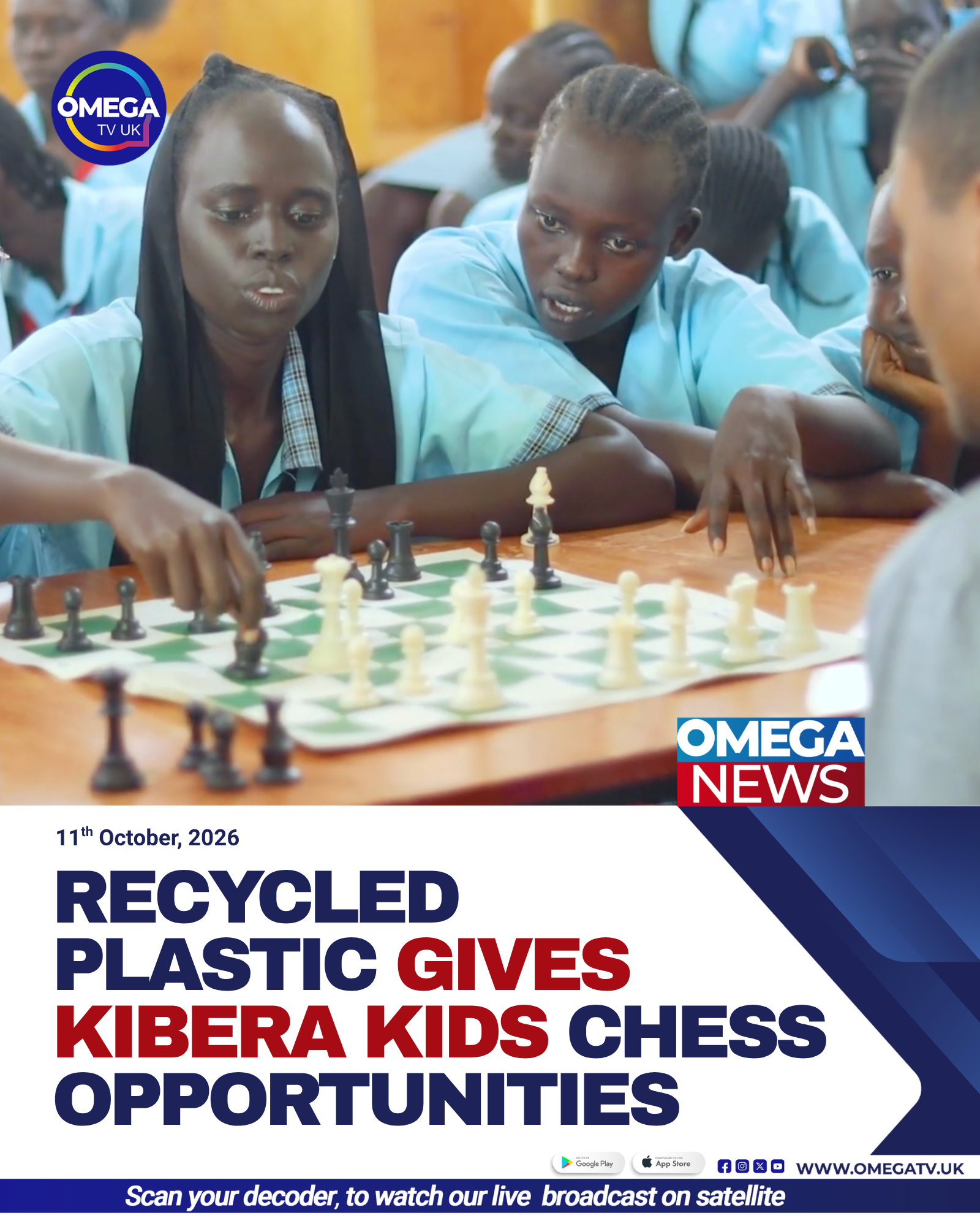 Kenyan Project Turns Plastic Waste into Chess Sets for Kibera Children