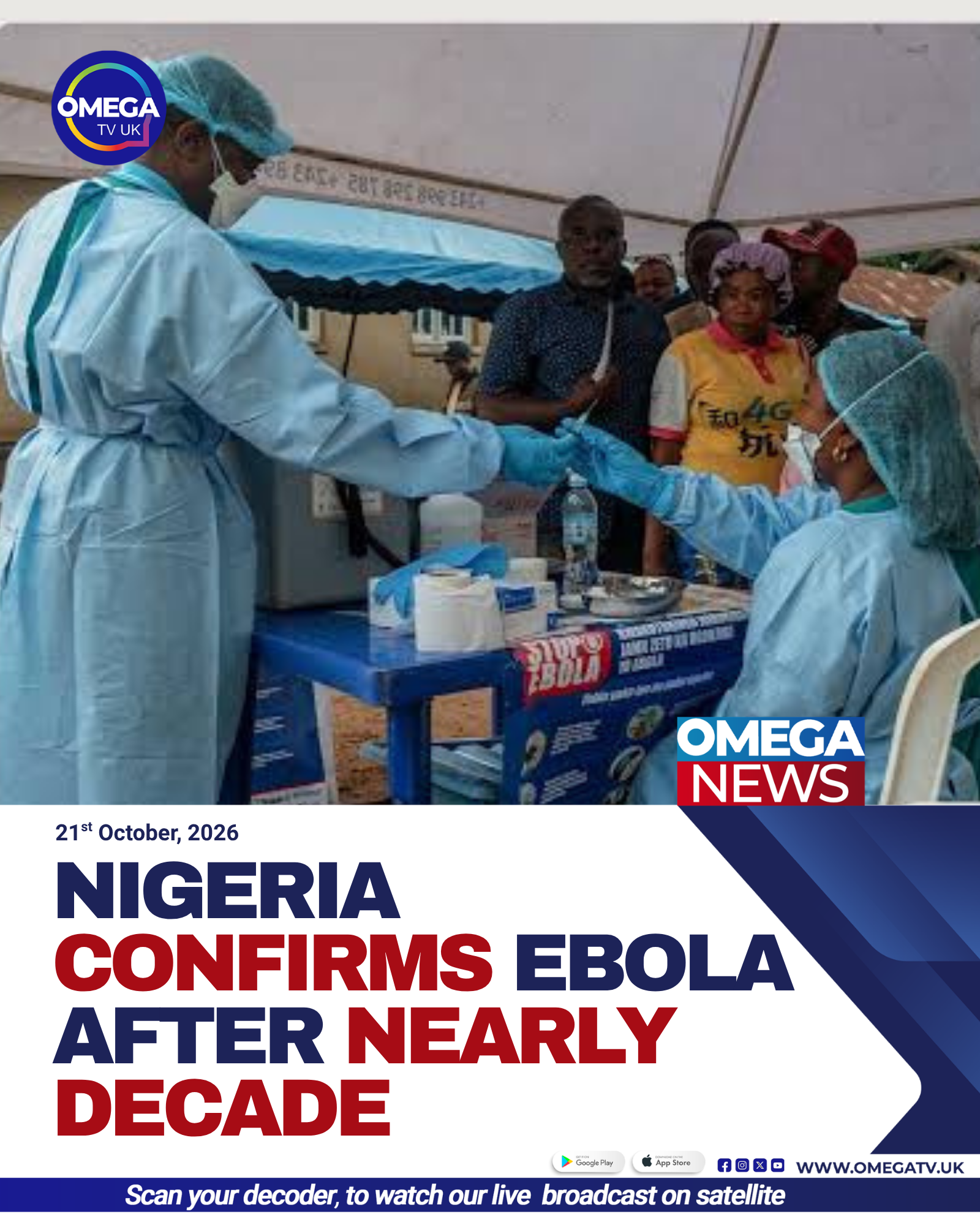 Nigeria Confirms Ebola After Nearly Decade