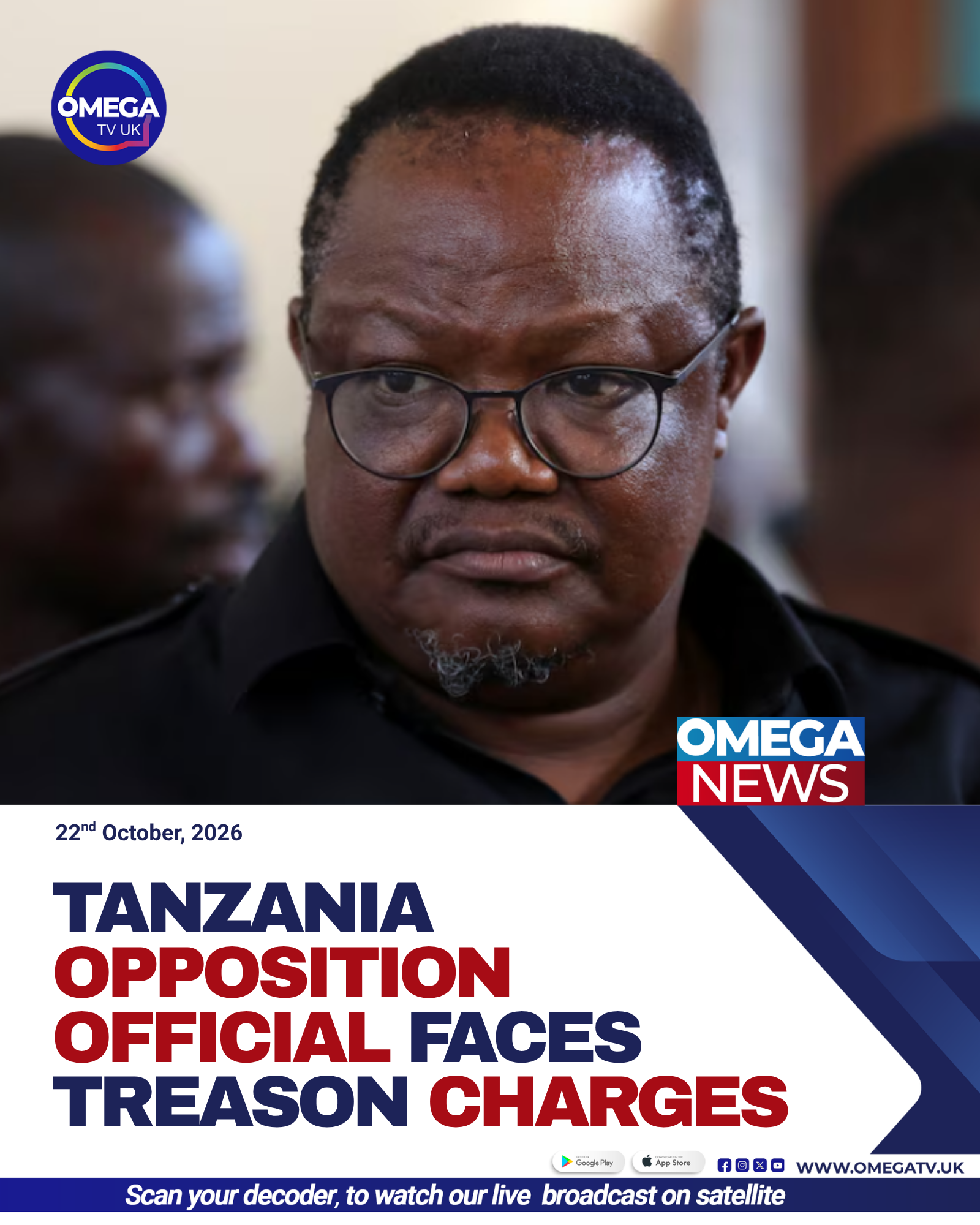 Tanzania Opposition Official Faces Treason Charges