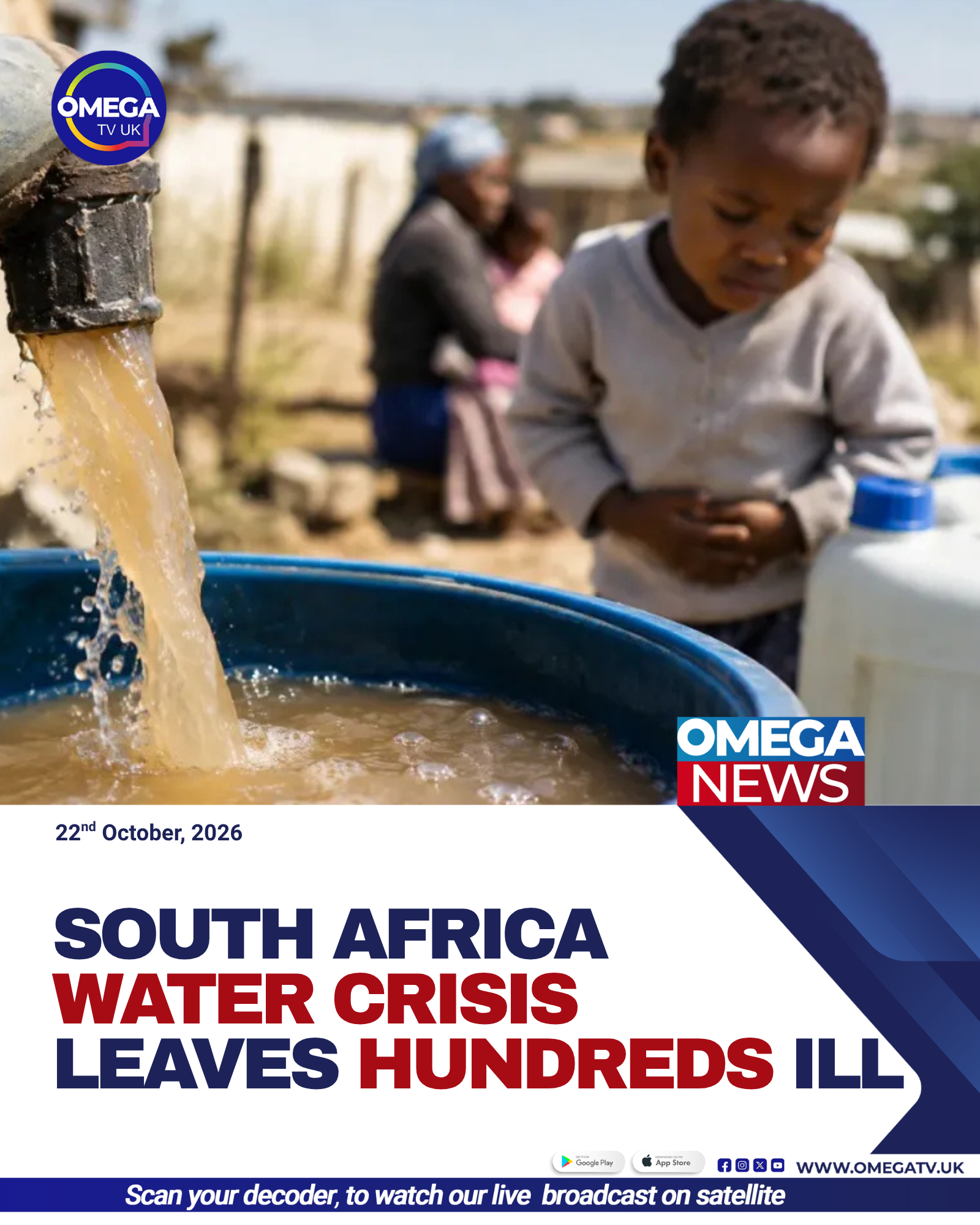 South Africa Water Crisis Leaves Hundreds Ill