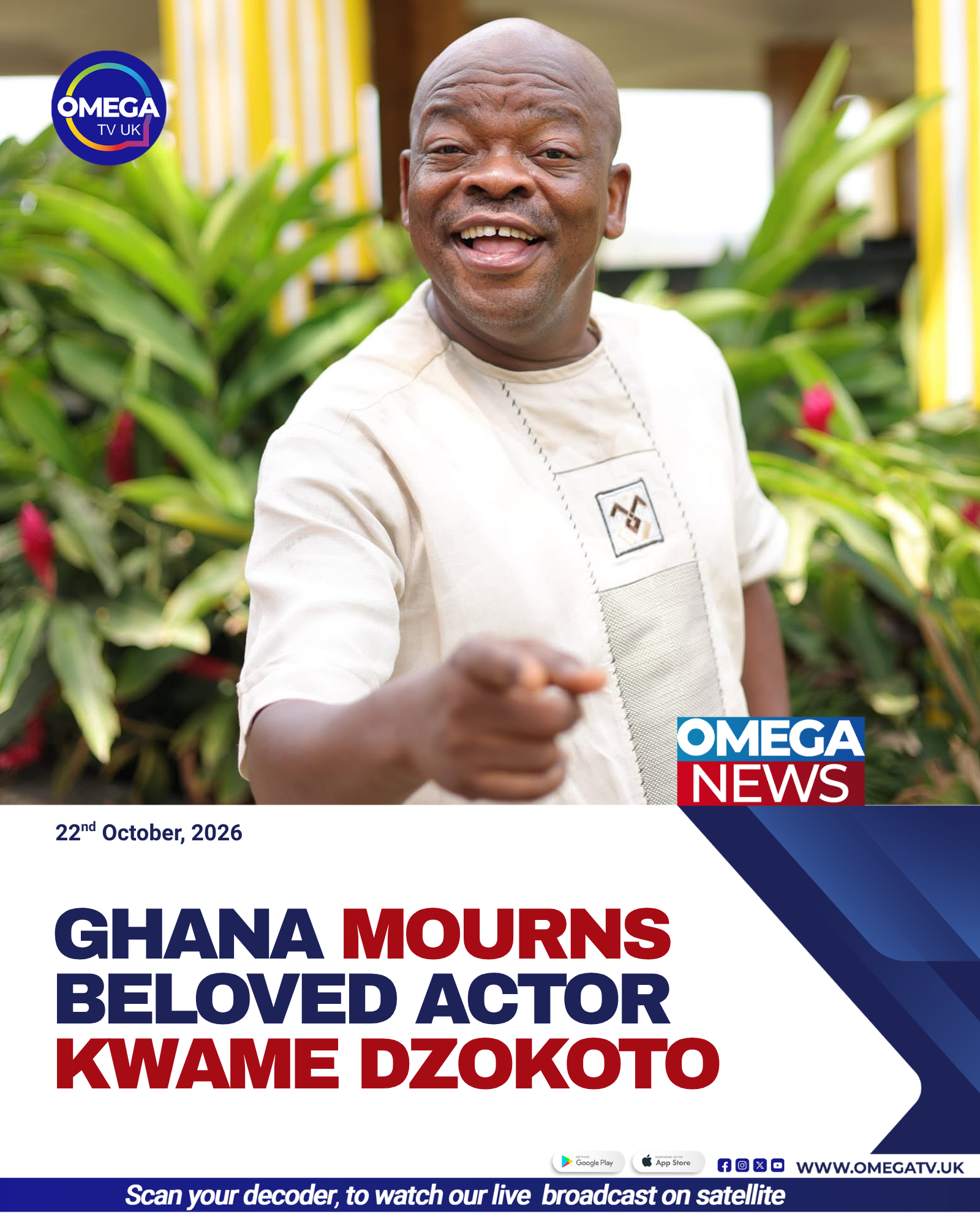 Ghana Mourns Beloved Actor Seth Kwame Dzokoto