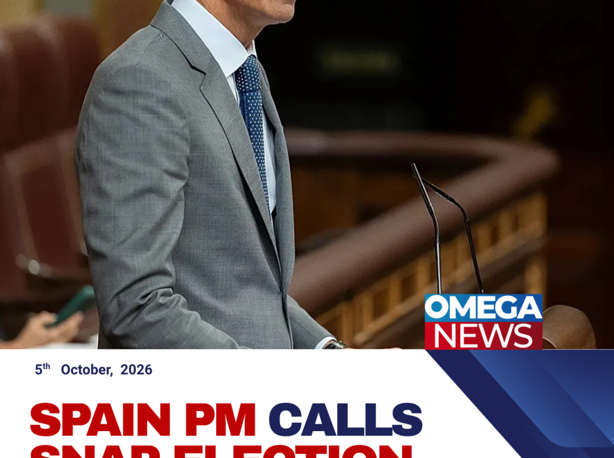 Spanish Prime Minister Pedro Sánchez speaks during a parliamentary session in Madrid as his government faces pressure over the housing crisis.