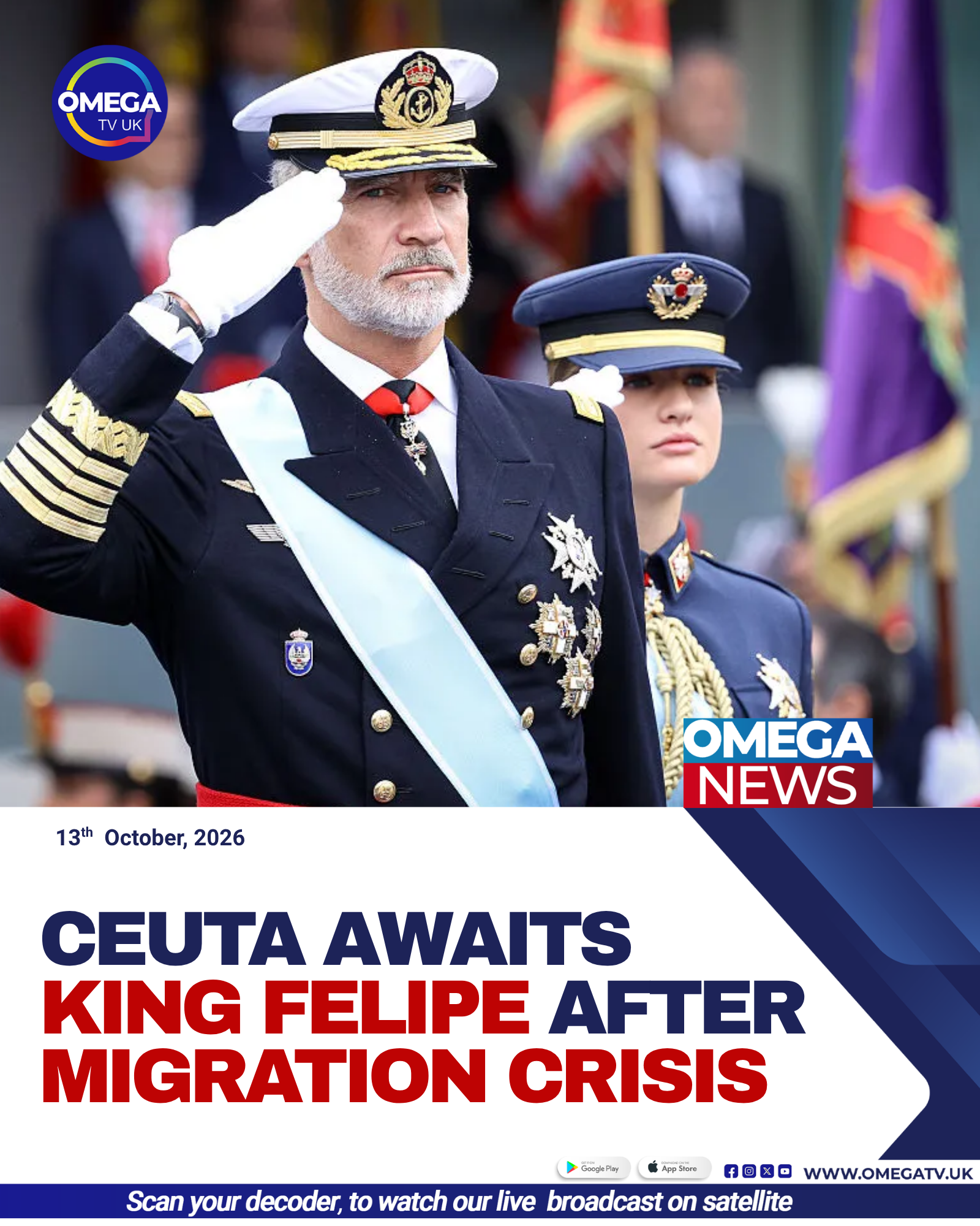 Spanish King Felipe VI and Queen Letizia are expected to visit Ceuta following a major migration crisis at the Moroccan border.