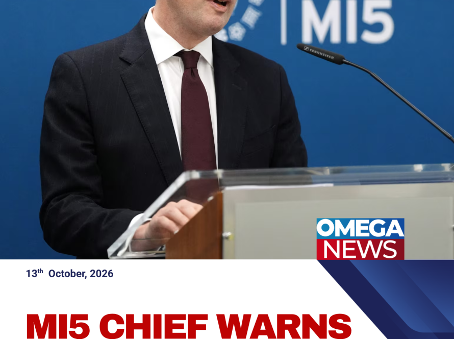 MI5 chief Sir Ken McCallum warns of growing national security threats from Russia, Iran, terrorism and artificial intelligence.