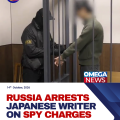 Russia arrests Japanese journalist on spying charges