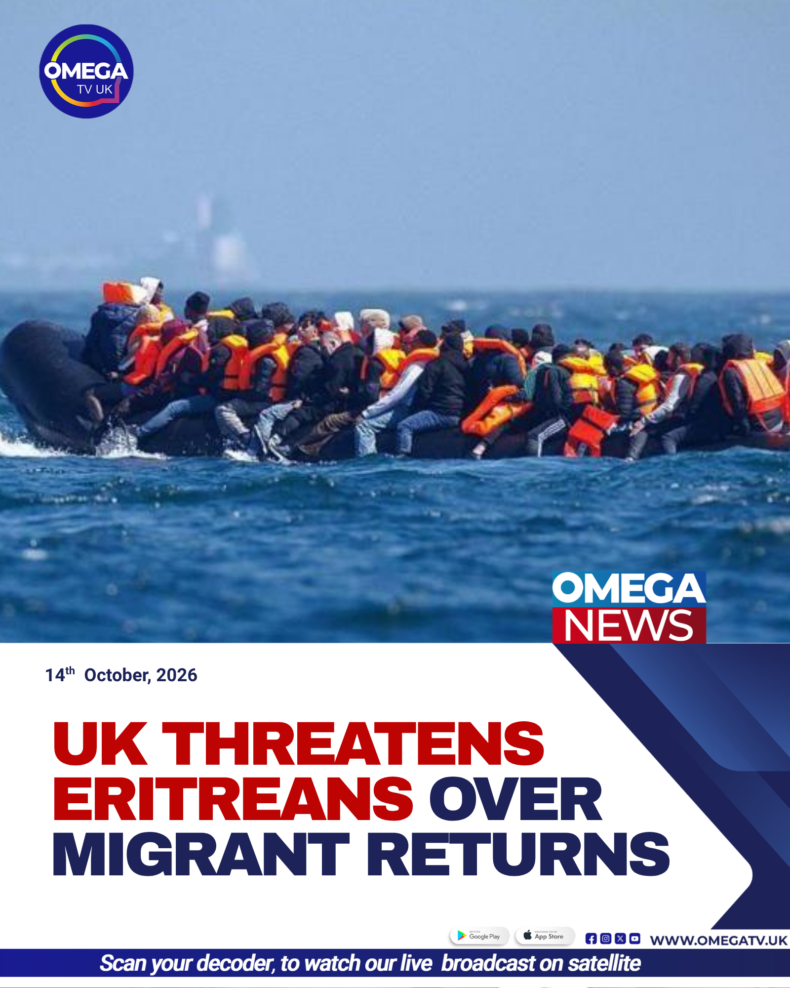 UK Home Secretary Shabana Mahmood announces restrictions targeting Eritrea over its refusal to accept more deported citizens.