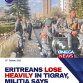 Eritrean forces suffer ‘heavy losses’ in Tigray, Ethiopian militia says