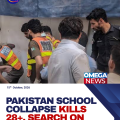 At least 28 killed in Pakistan school roof collapse as rescuers search for survivors