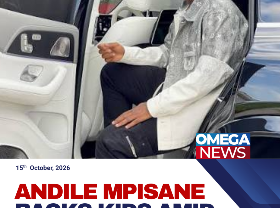 Andile Mpisane responds to social media criticism, saying he continues to support his children and remains committed to their well-being.
