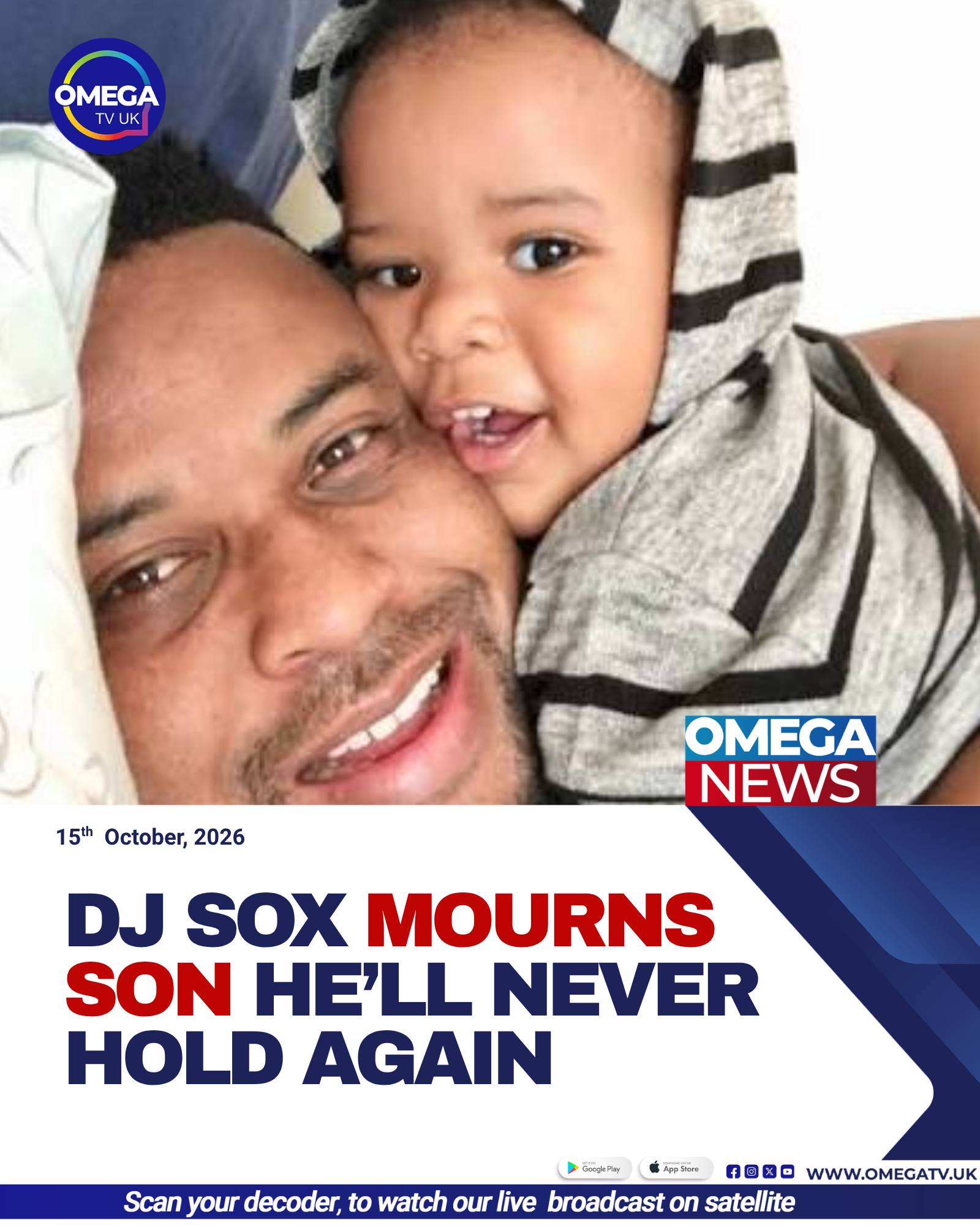 DJ Sox pays tribute to his 10-year-old son, Busa, who died after battling severe pneumonia in intensive care.