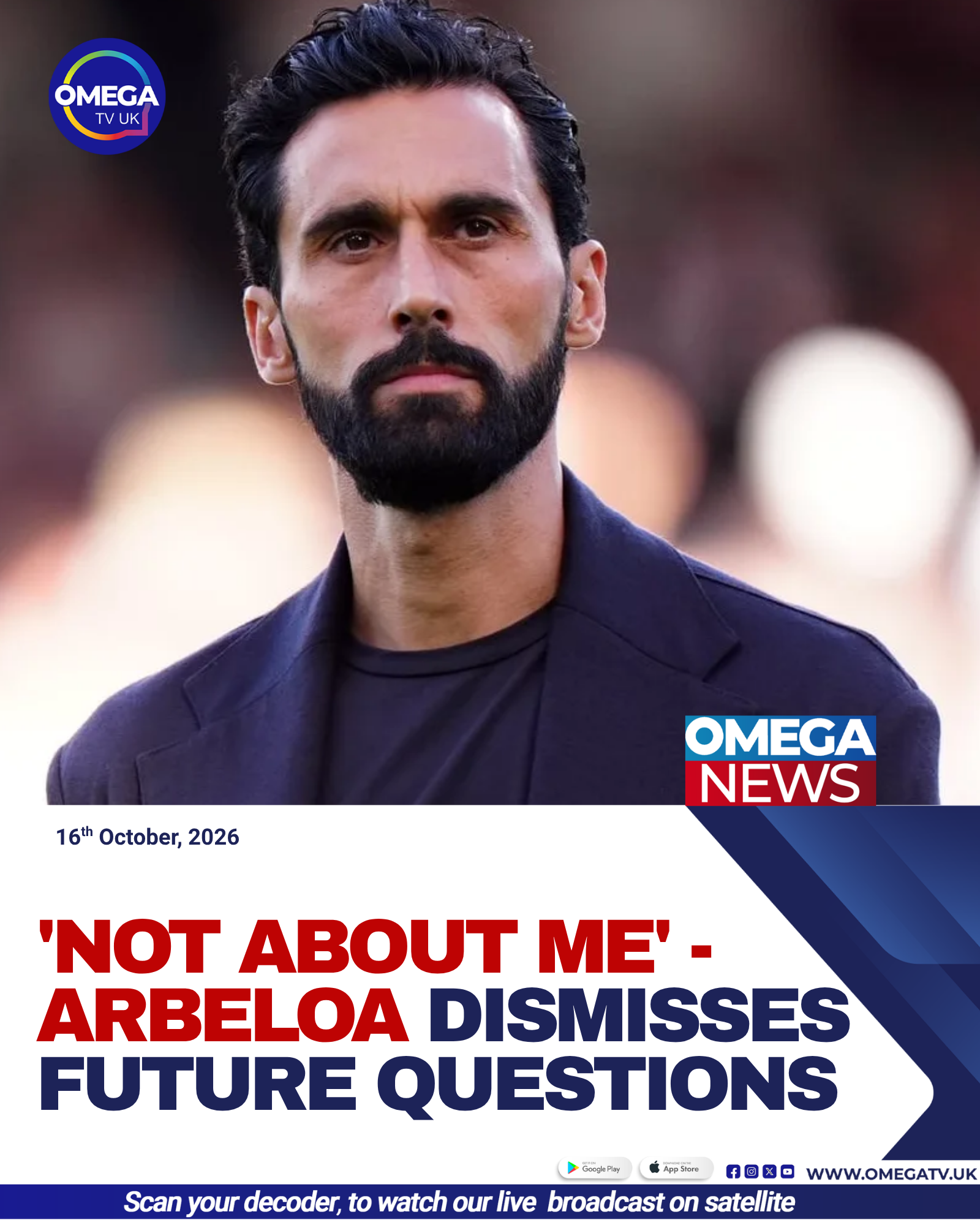 Fulham head coach Alvaro Arbeloa addresses questions about his future as the club searches for its first Premier League win of the season.