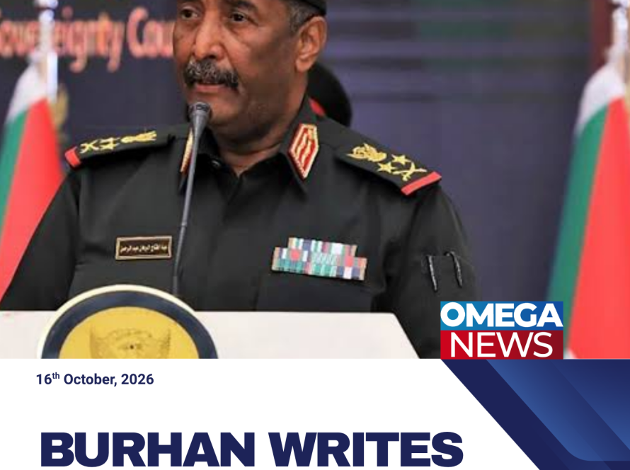 Sudanese army chief Abdel Fattah al-Burhan writes to US President Donald Trump reaffirming his commitment to ending Sudan’s war.