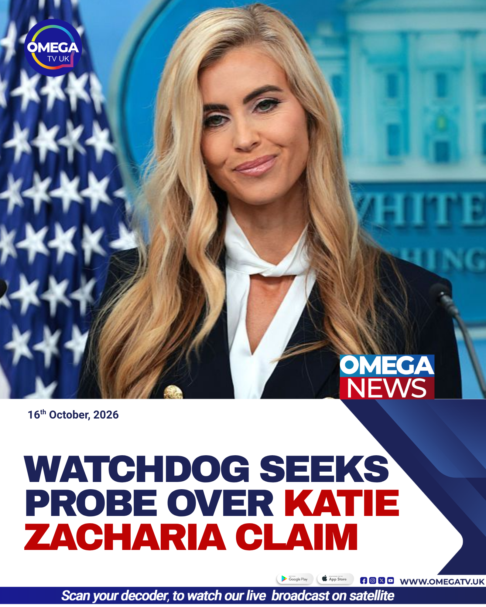 White House Press Secretary Katie Zacharia faces a watchdog complaint over claims that she is a lawyer despite questions about her professional licensing.