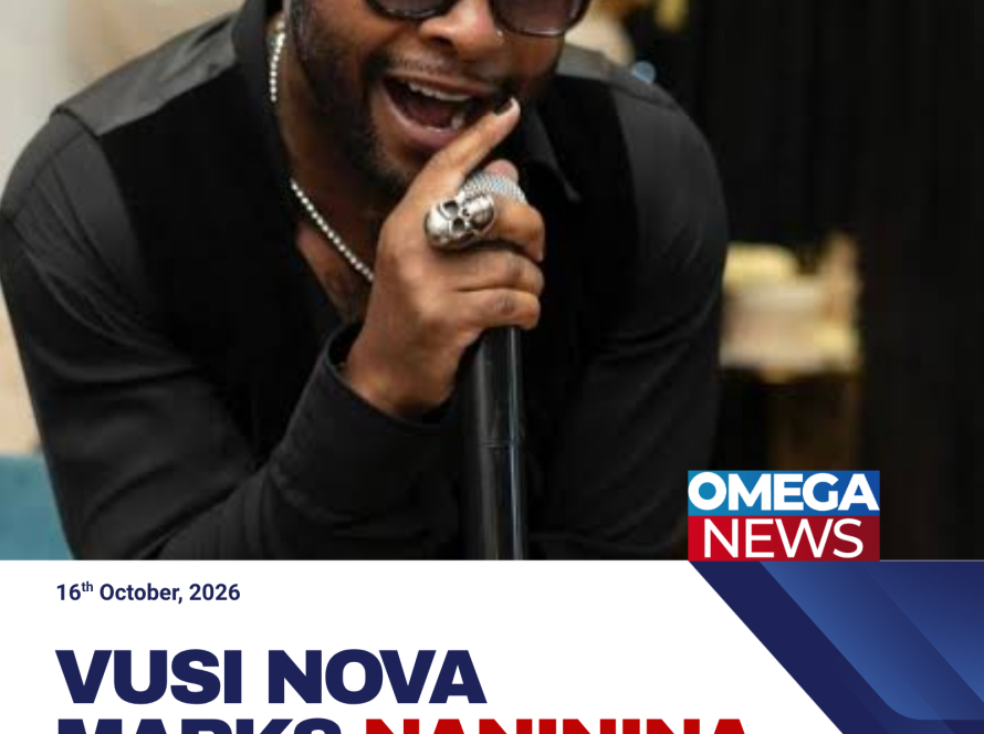Vusi Nova prepares to tour South Africa with his Here to Stay concerts, celebrating 10 years since the release of Naninina.