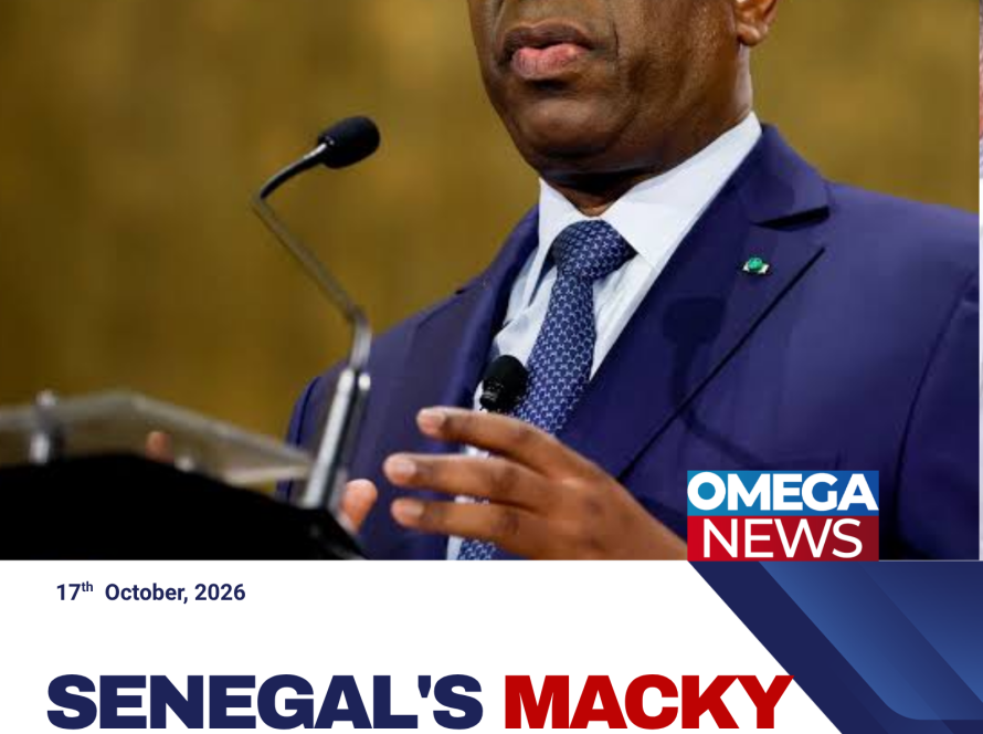 Former Senegalese president Macky Sall, who has withdrawn his candidacy for United Nations secretary-general.