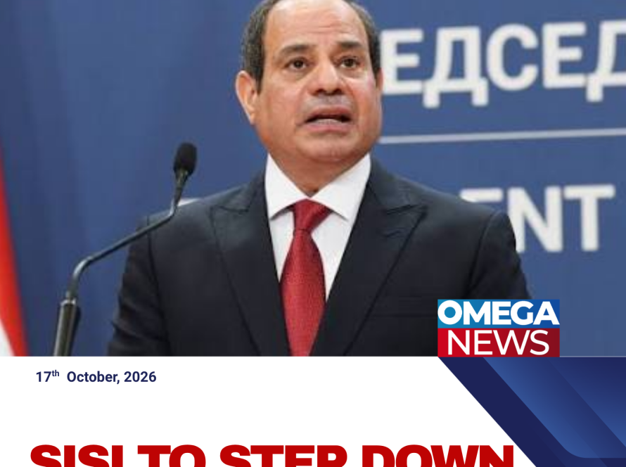 Egyptian President Abdel Fattah al-Sisi, who says he will leave office when his presidential term ends in 2030.