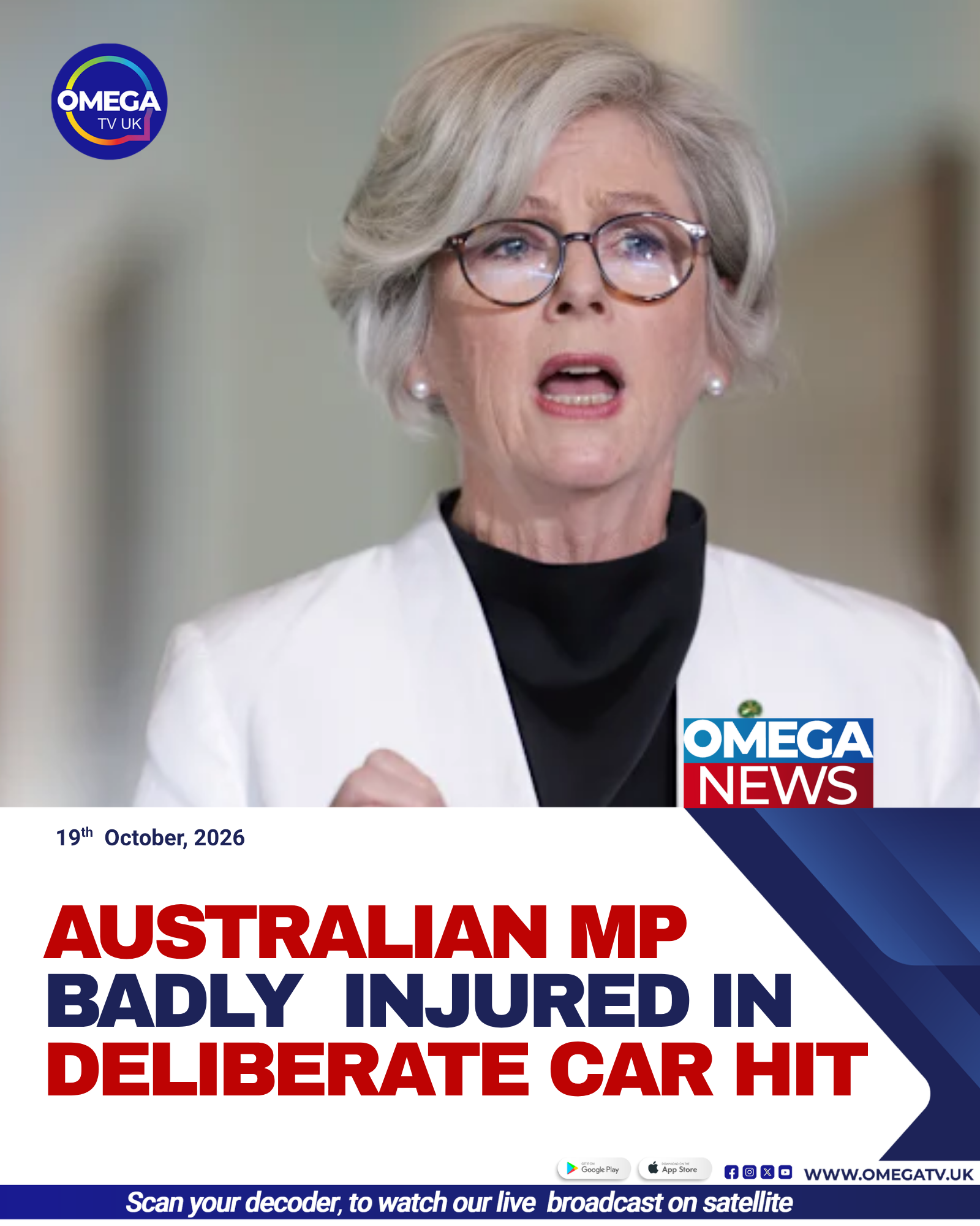 Emergency services respond after Australian MP Helen Haines was critically injured in a vehicle incident near her regional office in Wangaratta, Victoria.