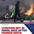 Overnight curfews announced in parts of Paris and Nice after riots across France
