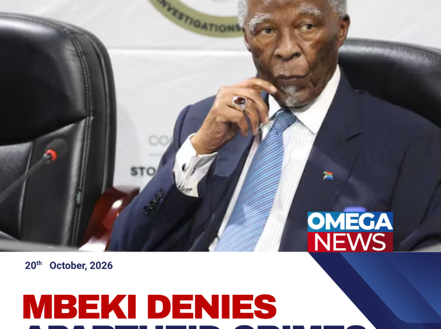 Former South African President Thabo Mbeki testifies before a judicial inquiry in Johannesburg into allegations of political interference in apartheid-era crime prosecutions.