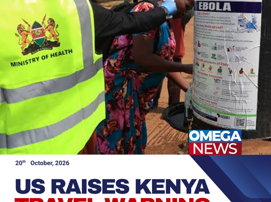 Kenyan health authorities monitor Ebola cases and exposed contacts as the United States raises its travel advisory for Kenya to Level 3 over health and security concerns.
