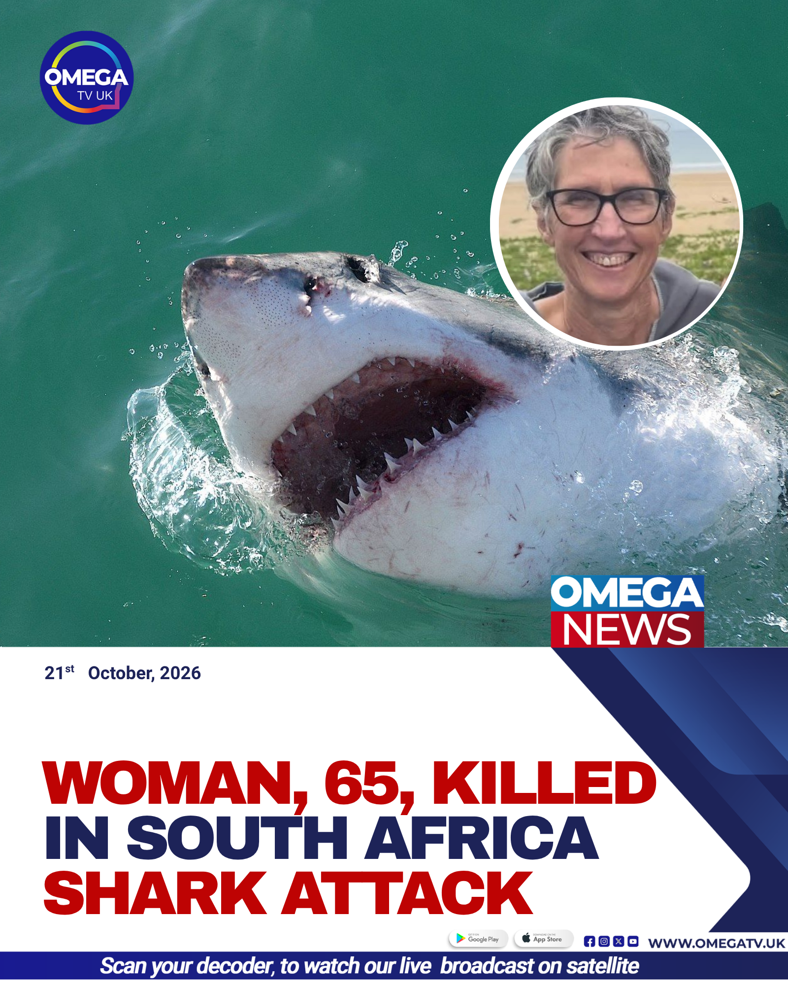 Orient Beach in South Africa’s Eastern Cape, where a 65-year-old woman died following a shark attack.