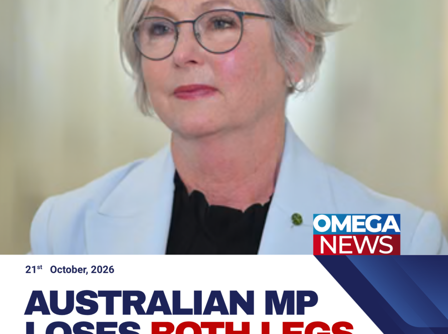 Australian independent MP Helen Haines, who lost both legs after being struck by a car outside her electorate office in Wangaratta.