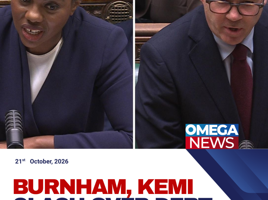 Andy Burnham and Kemi Badenoch exchange criticism over inflation, government borrowing and North Sea gas drilling.