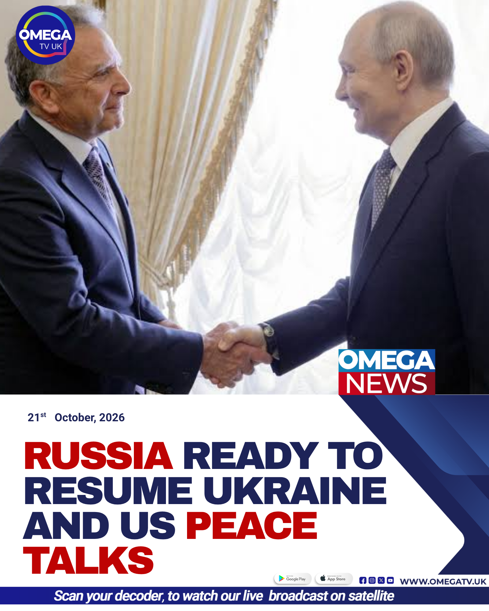 Russian President Vladimir Putin meets US special envoy Steve Witkoff in St Petersburg as discussions focus on possible Ukraine peace talks.