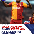 Galatasaray claim first win as Lille remain pointless