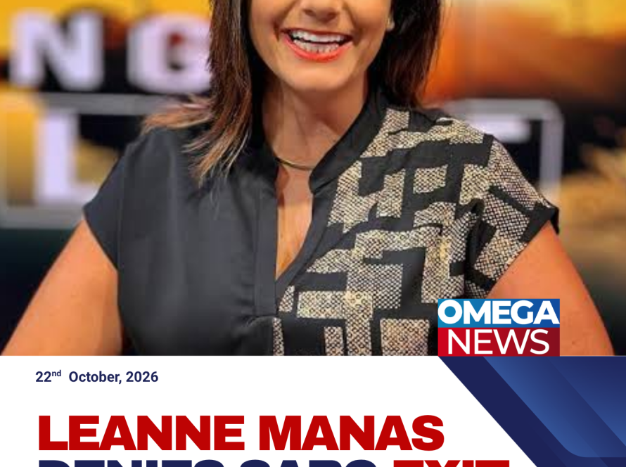 South African broadcaster Leanne Manas, who has denied resigning from the SABC and warned about fake TikTok accounts impersonating her.