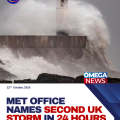 Met Office names second storm to hit UK in 24 hours