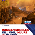 Russian Missiles Kill One, Injure 22 in Kyiv