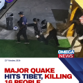 Powerful earthquake hits Tibet killing 16 people, reports say