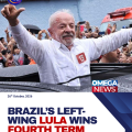 Brazil’s left-wing President Lula elected for fourth term, beating Flávio Bolsonaro in knife-edge vote