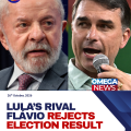 Lula re-elected president in Brazil but his opponent Flavio Bolsonaro refuses to accept result