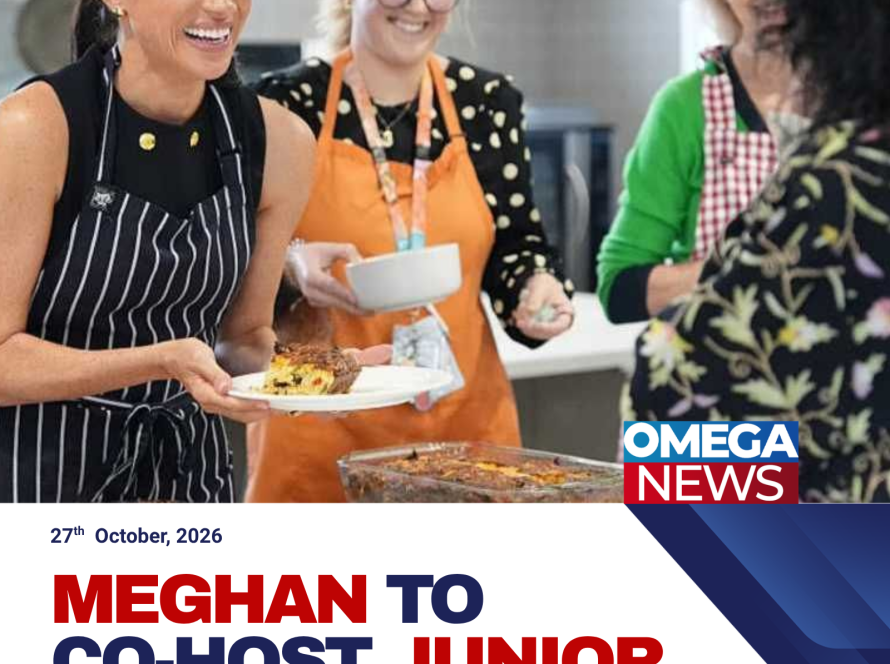 Meghan Markle, Duchess of Sussex, announced as a special guest host alongside Poh Ling Yeow for Junior MasterChef Australia in 2027.