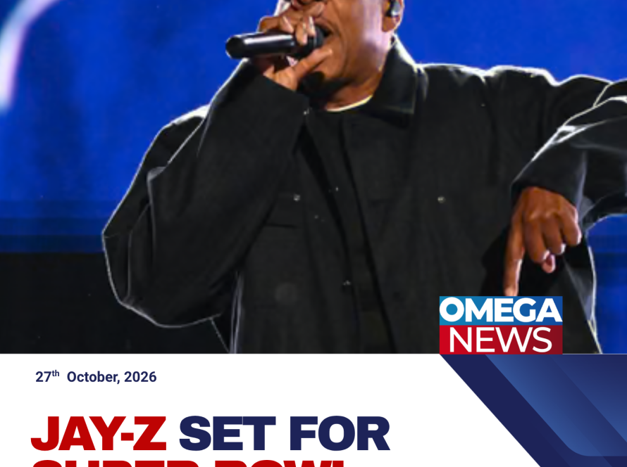 Jay-Z, the Grammy-winning rapper and founder of Roc Nation, who will headline the Super Bowl LXI halftime show in February 2027.