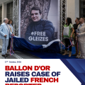 Ballon d’Or ceremony raises case of French sports journalist jailed in Algeria