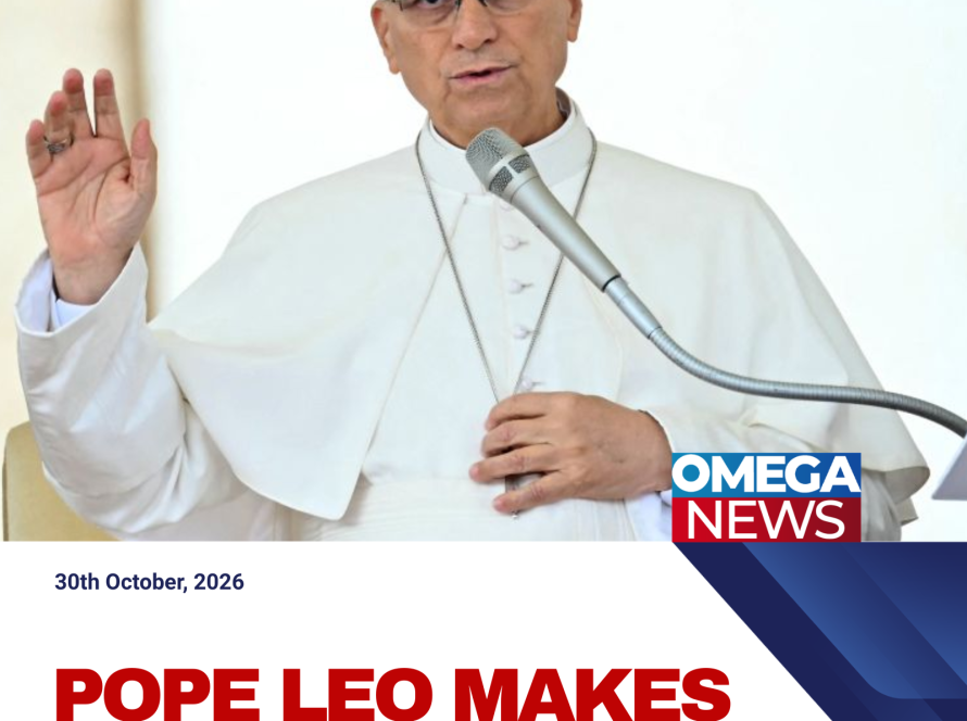 Pope Leo XIV, the first American-born pope, who has made history by voting by mail in the 2026 US midterm elections.